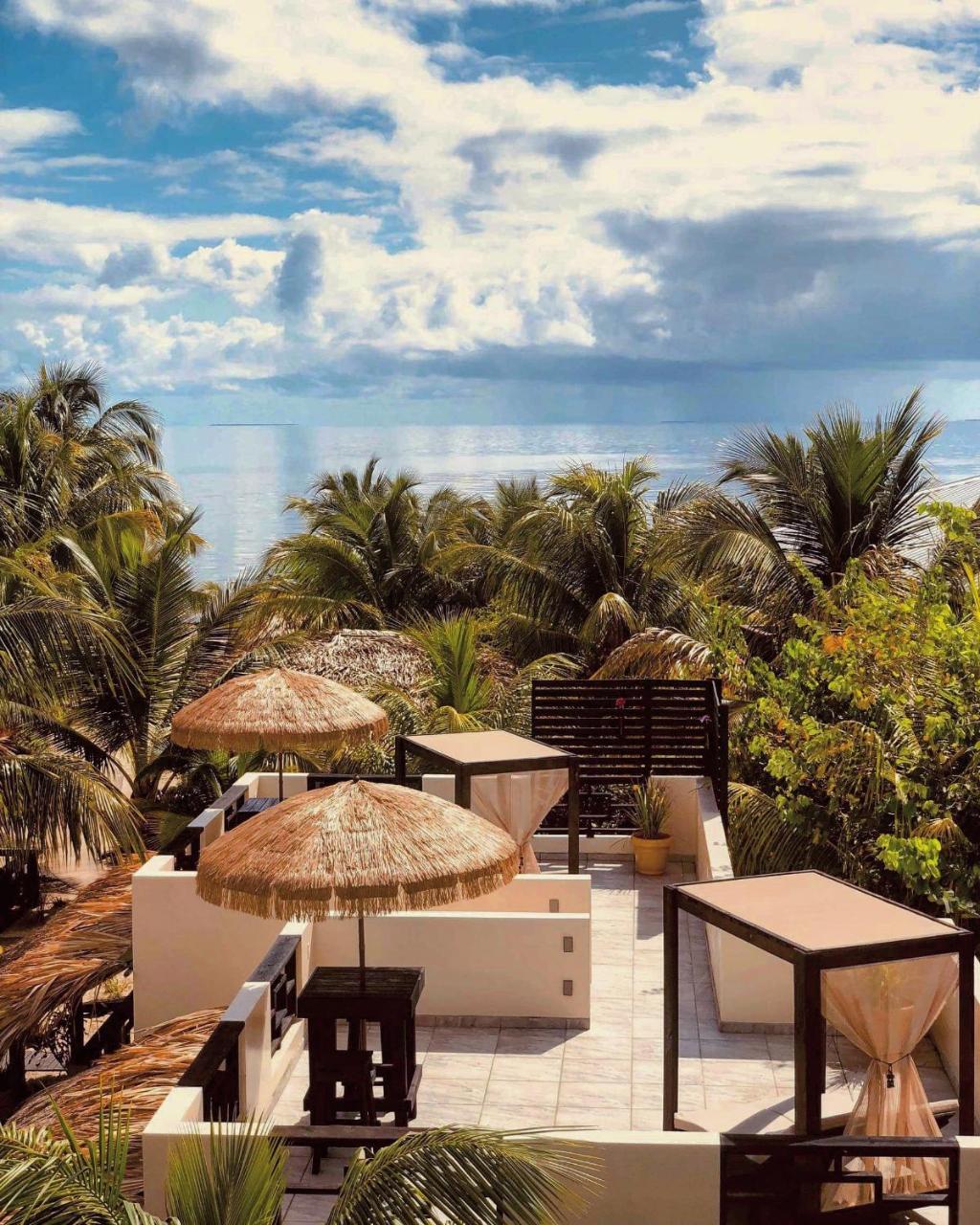 Caribbean Beach Cabanas Placencia Ngoại thất bức ảnh