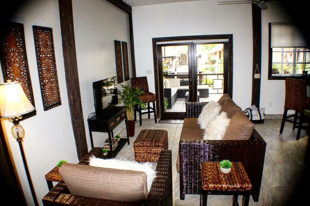 Caribbean Beach Cabanas Placencia Ngoại thất bức ảnh