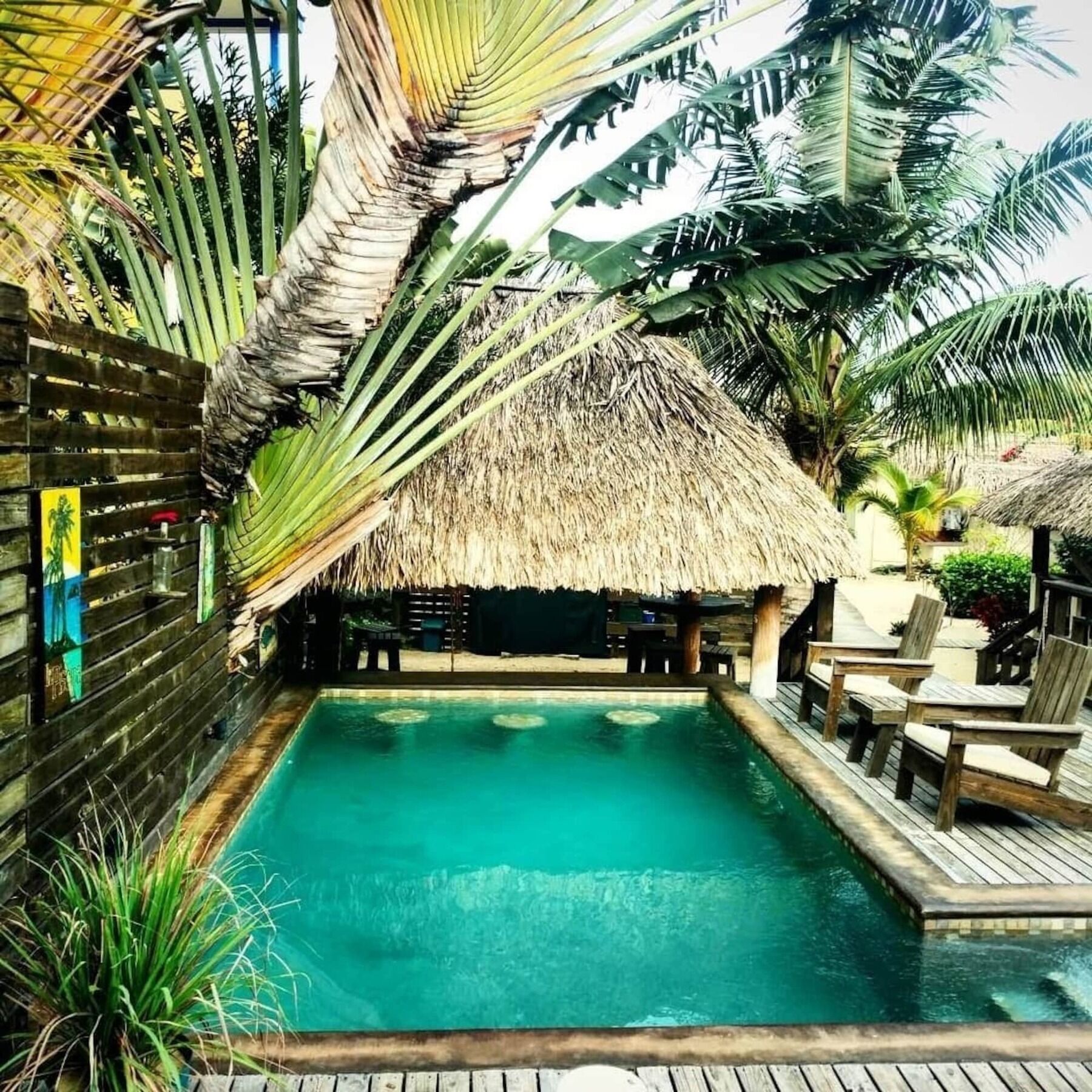 Caribbean Beach Cabanas Placencia Ngoại thất bức ảnh